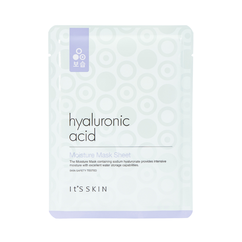 [11395] It'S SKIN Hyaluronic Acid Moisture + niisutav kangasmask hüaluroonhappega 17 g